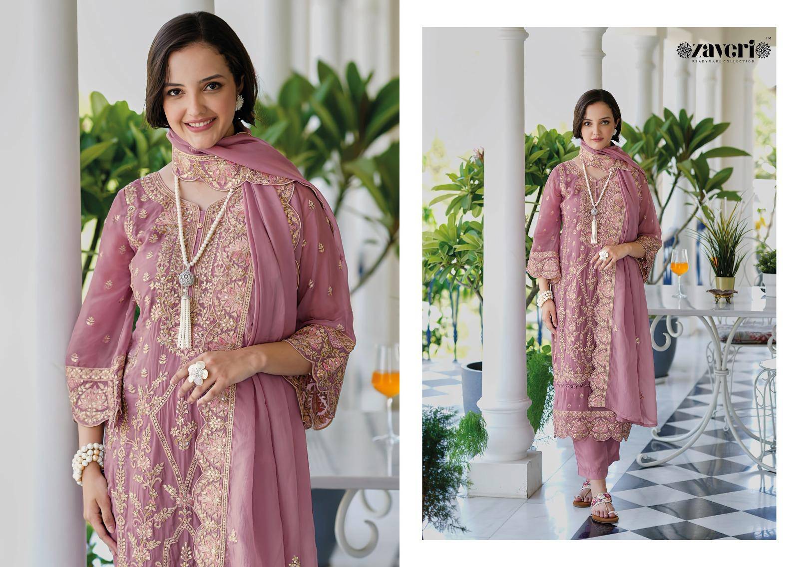 Anaya By Eba Lifestyle 1592 To 1595 Series Ready To Wear Heavy soft organza Dresses At Wholesale Price